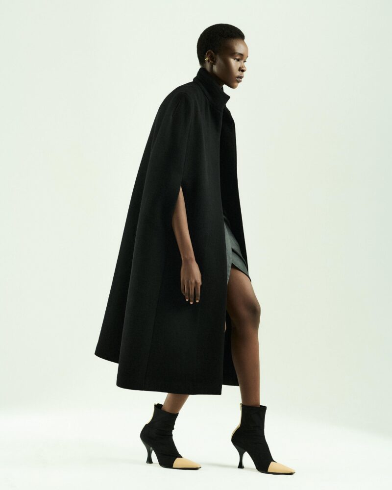 WOOL CAPE JACKET - Image 2