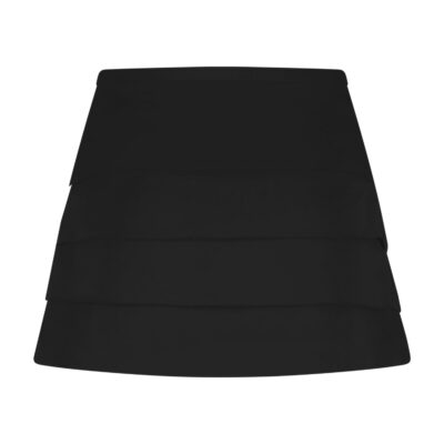 mini skirt-black_BACK